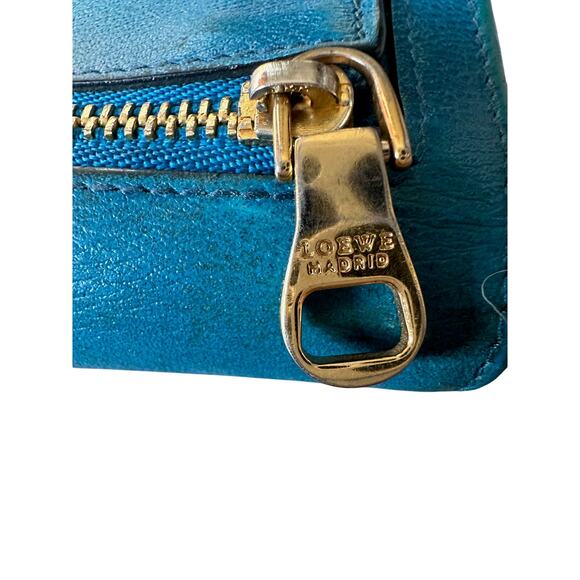 Loewe Blue Flap Long Wallet - Picture 10 of 16